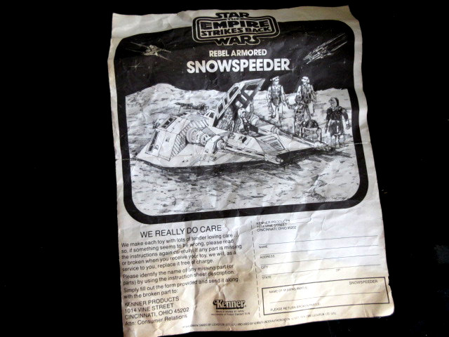 Rebel Armored Snowspeeder sold