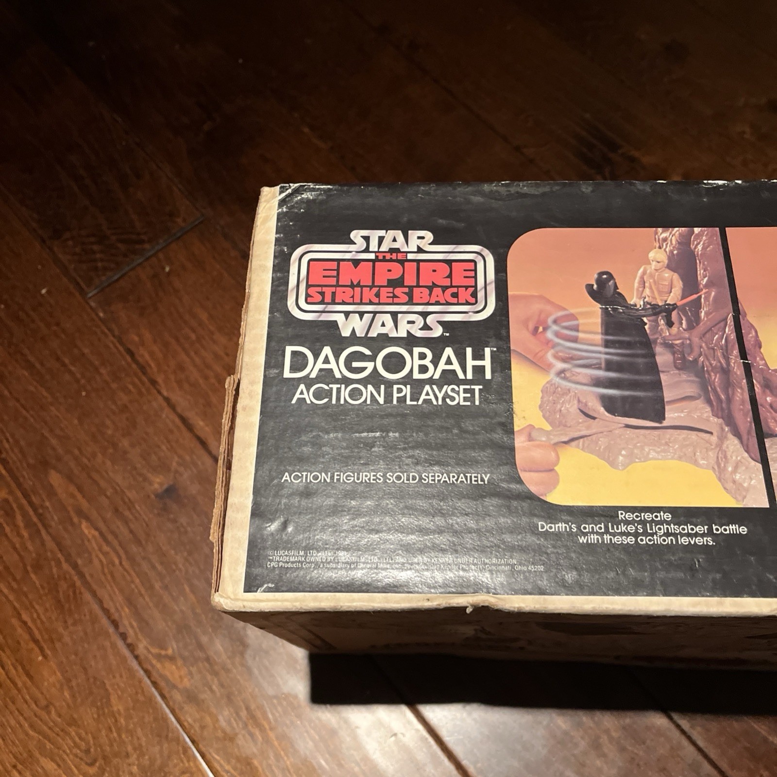 Dagobah Action Playset sold