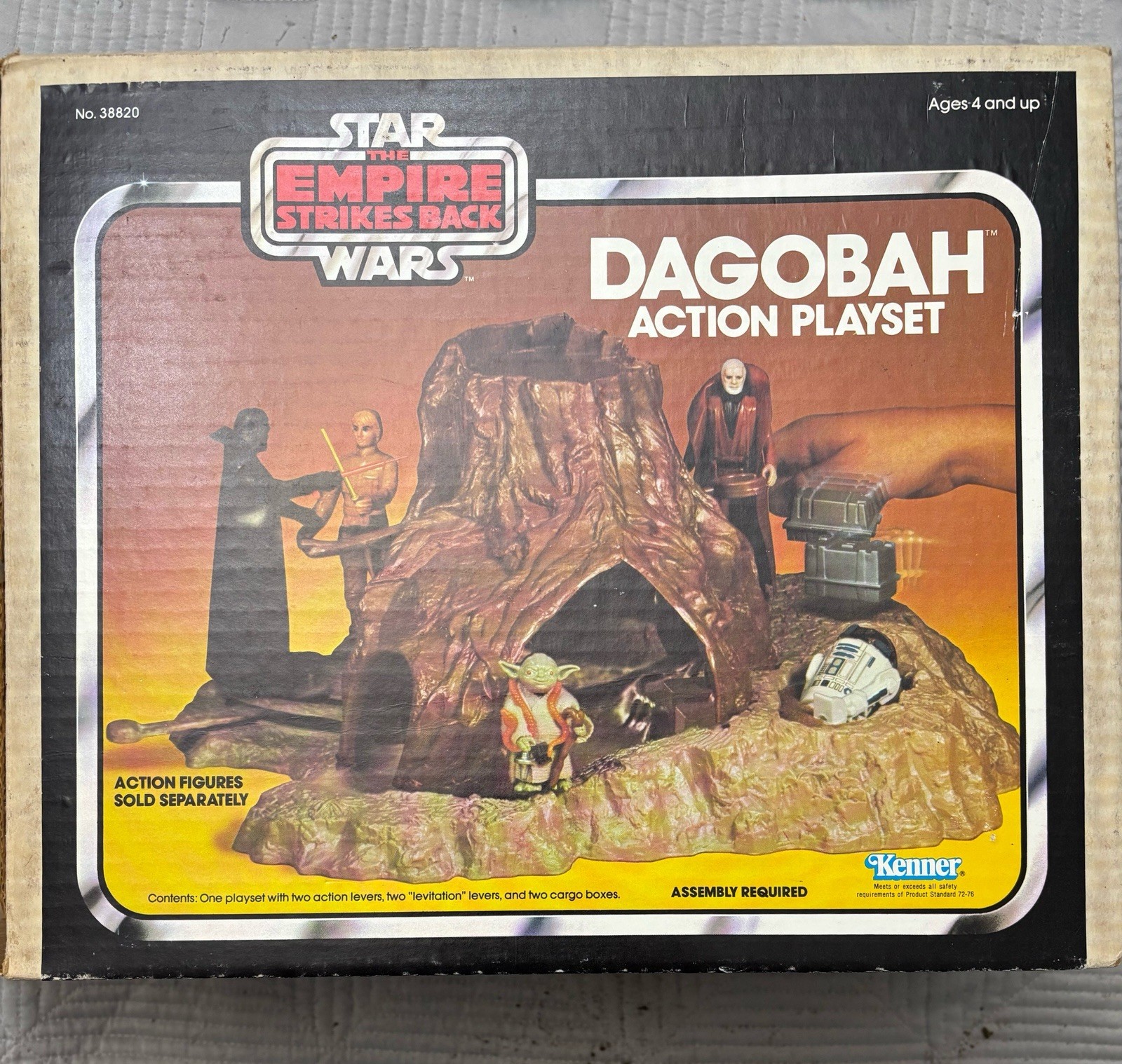Dagobah Action Playset sold