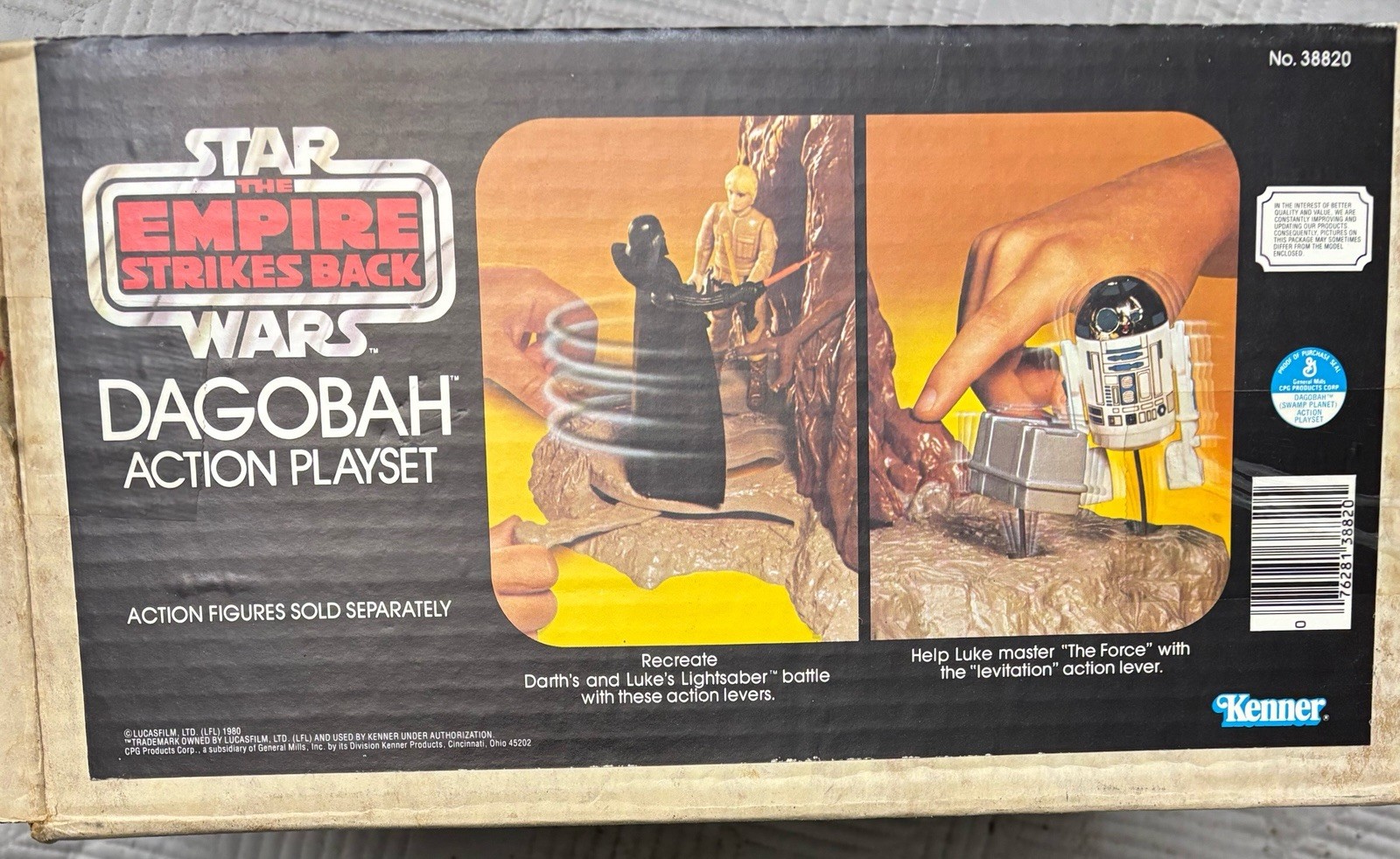 Dagobah Action Playset sold