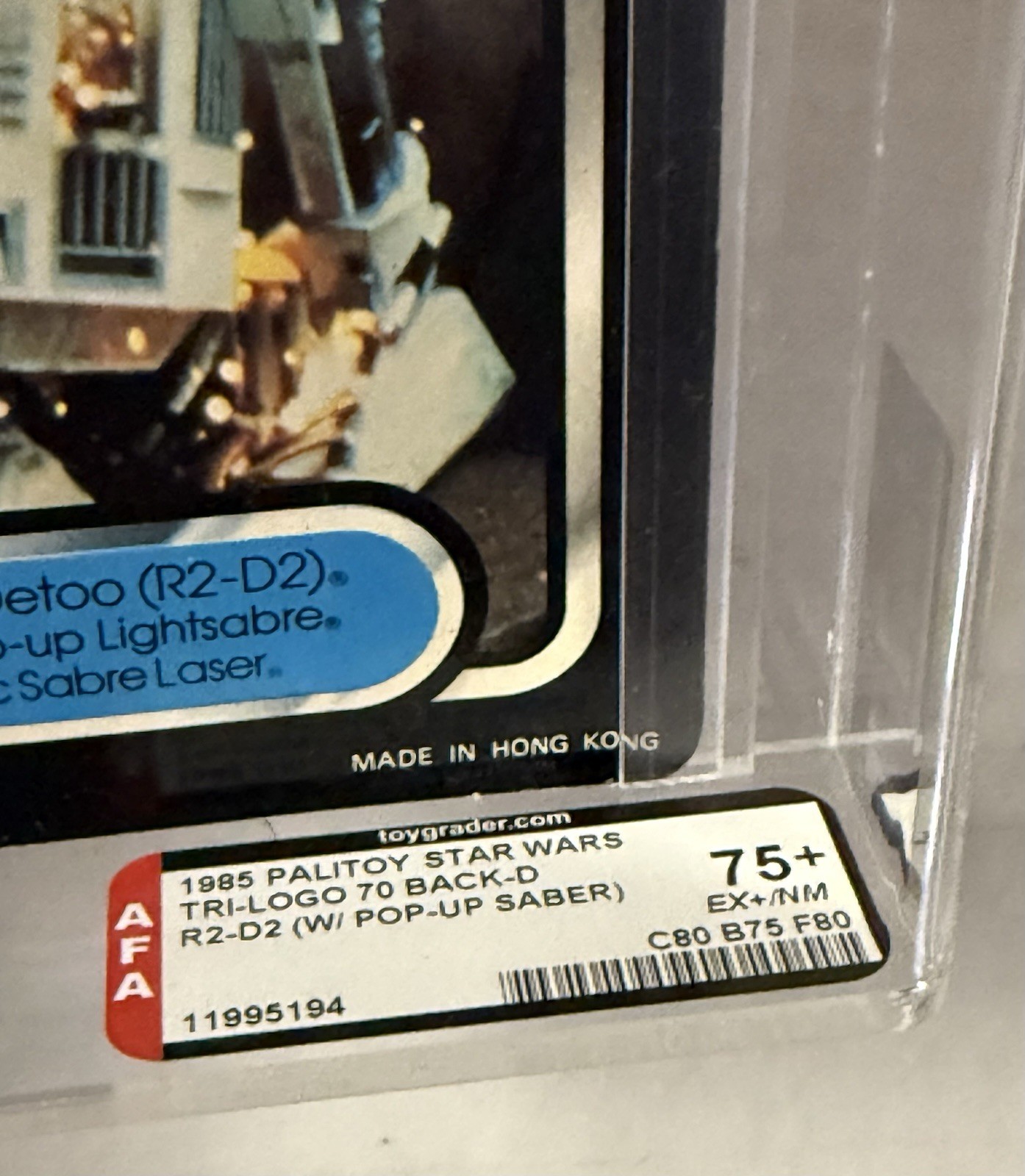 R2-D2 (Artoo-Detoo) with pop-up Lightsaber sold