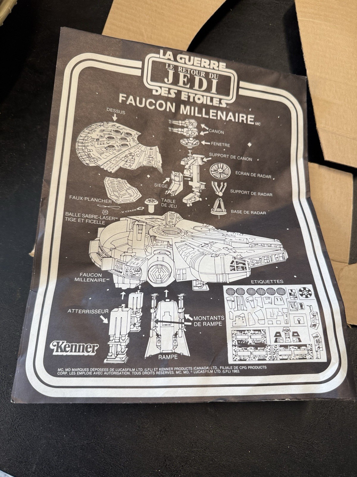 Millennium Falcon sold