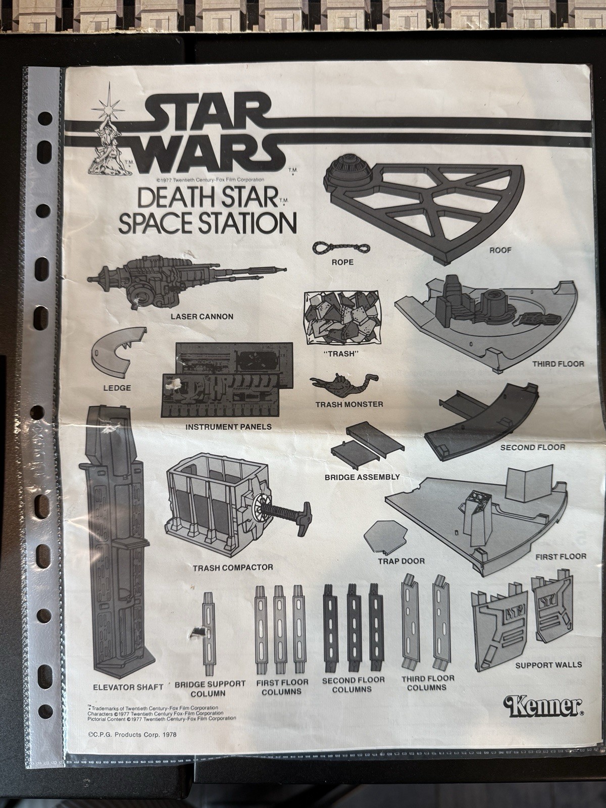Death Star Space Station (Kenner) sold