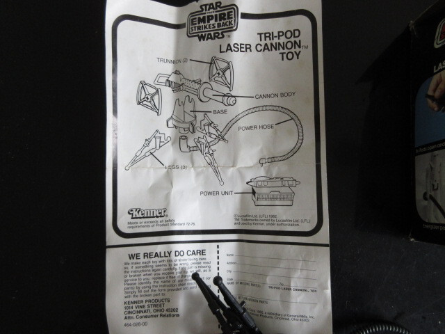 Tri-Pod Laser Cannon sold