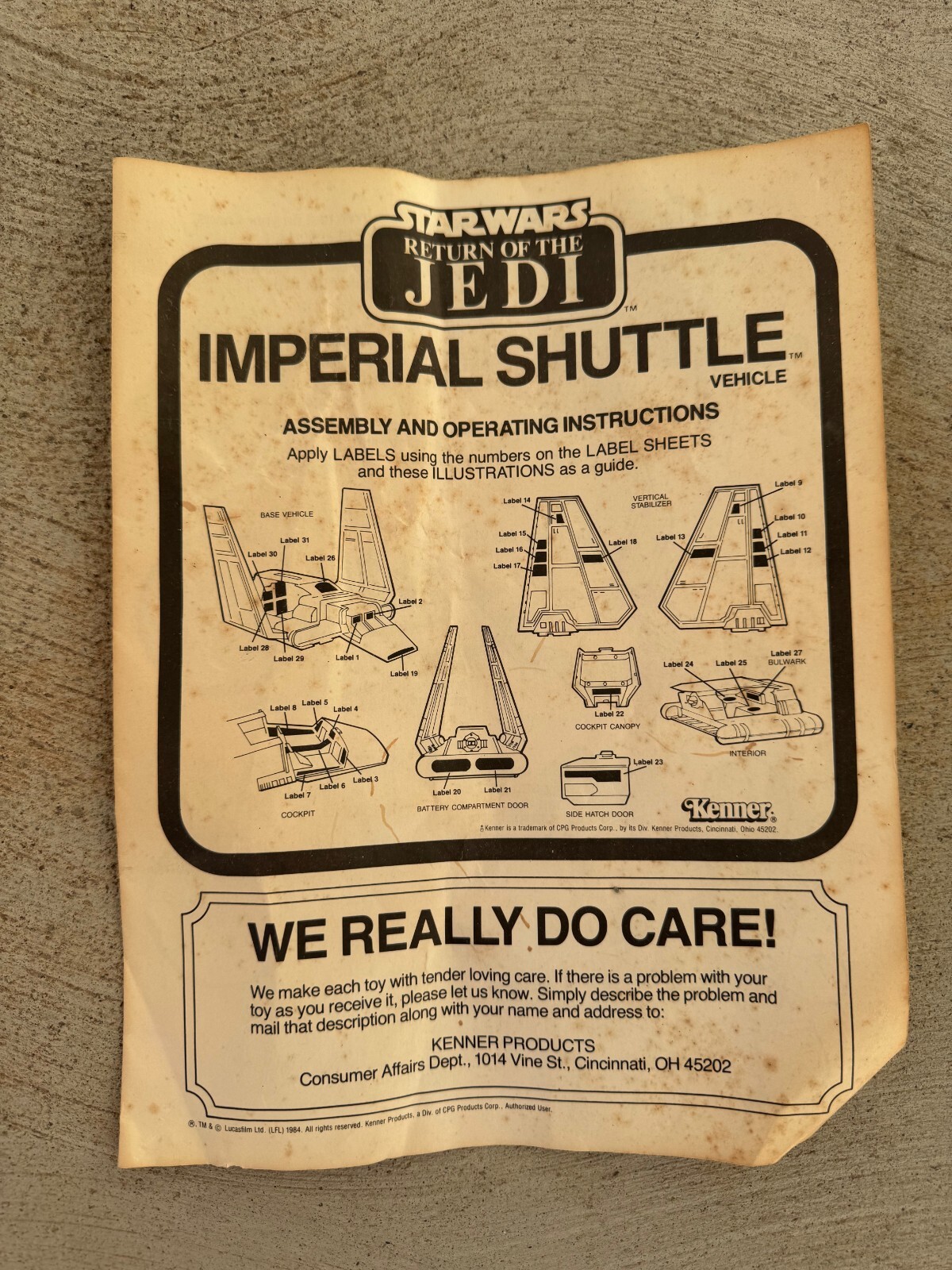 Imperial Shuttle sold