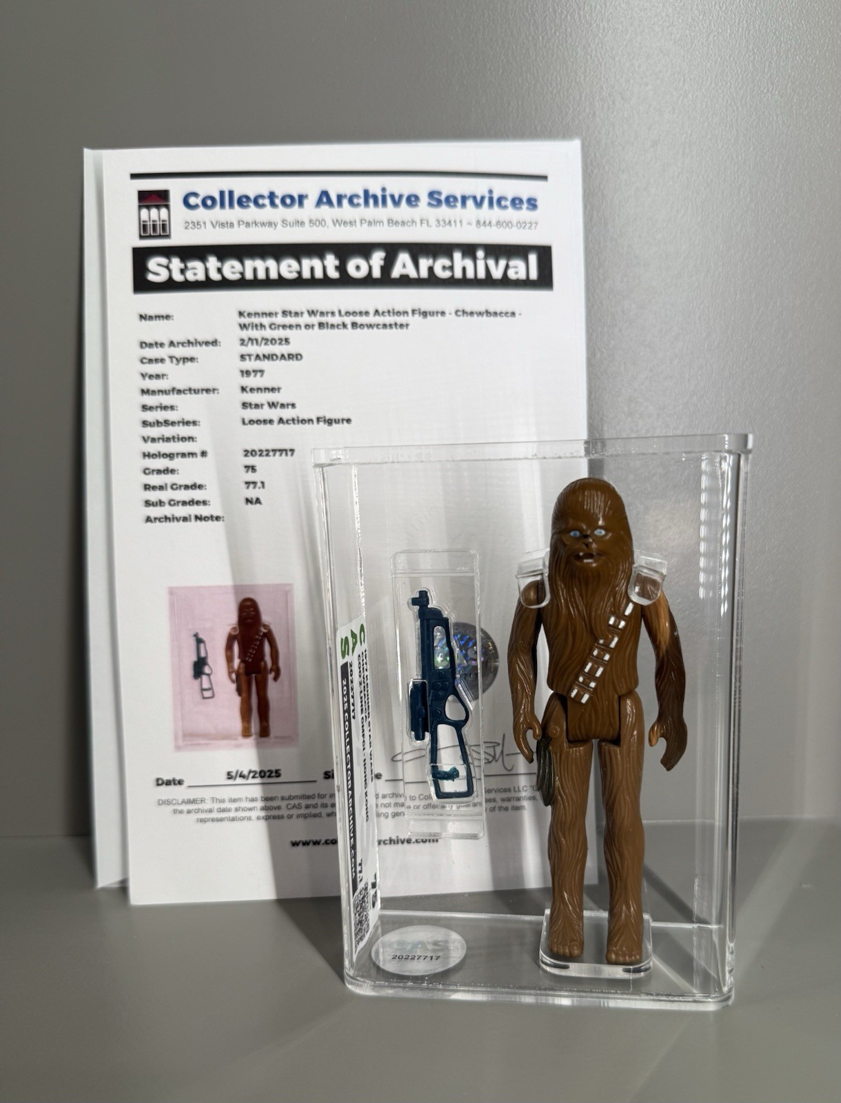 Chewbacca sold