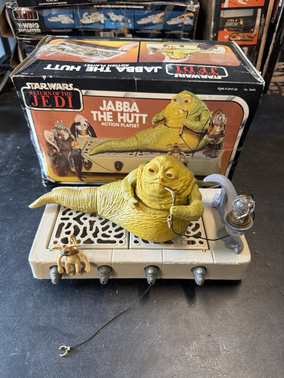 Jabba the Hutt Action Playset sold