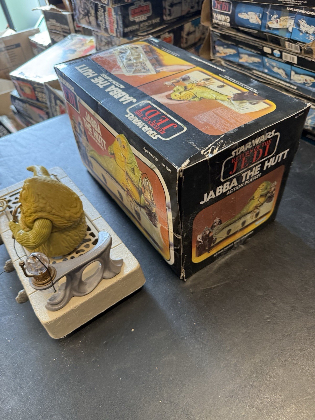 Jabba the Hutt Action Playset sold