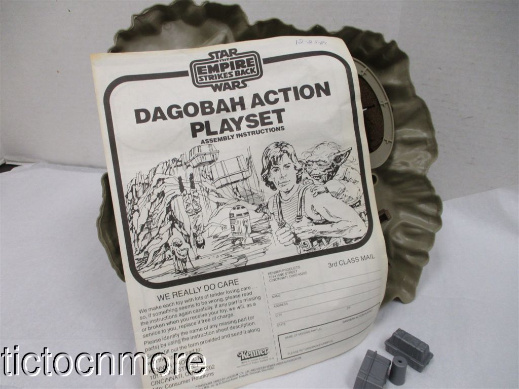 Dagobah Action Playset sold