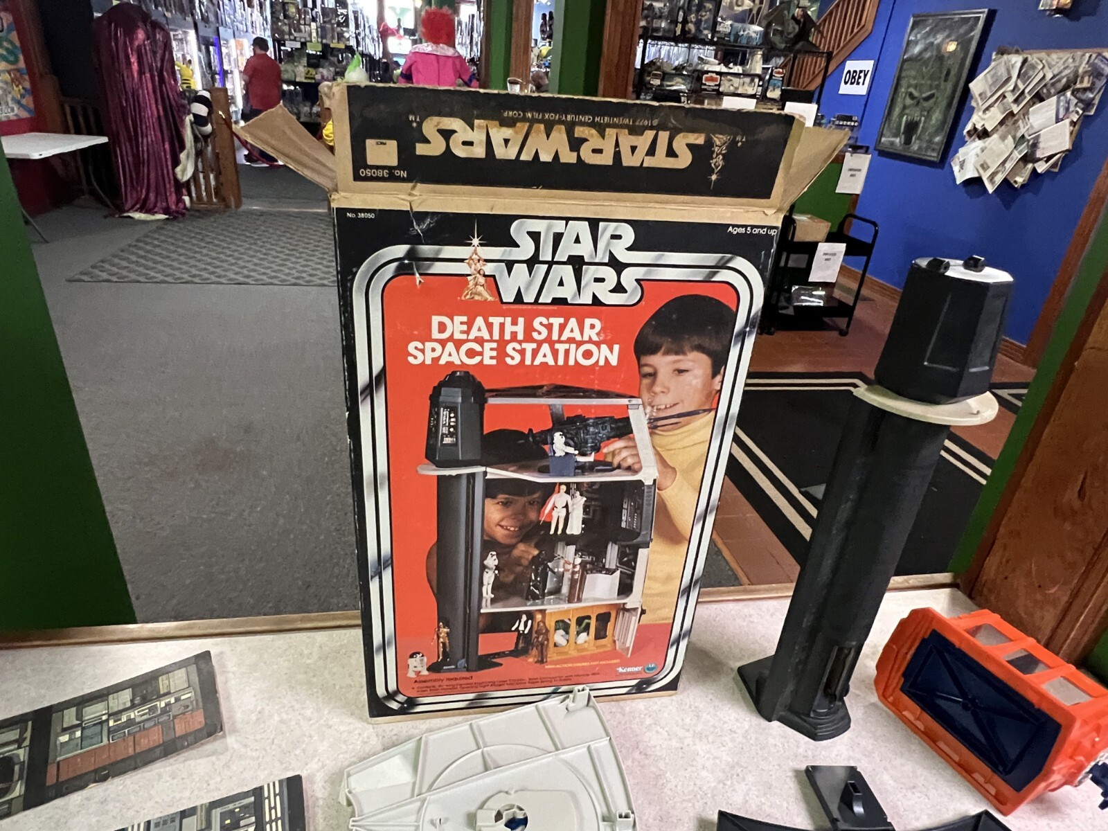 Death Star Space Station (Kenner) sold