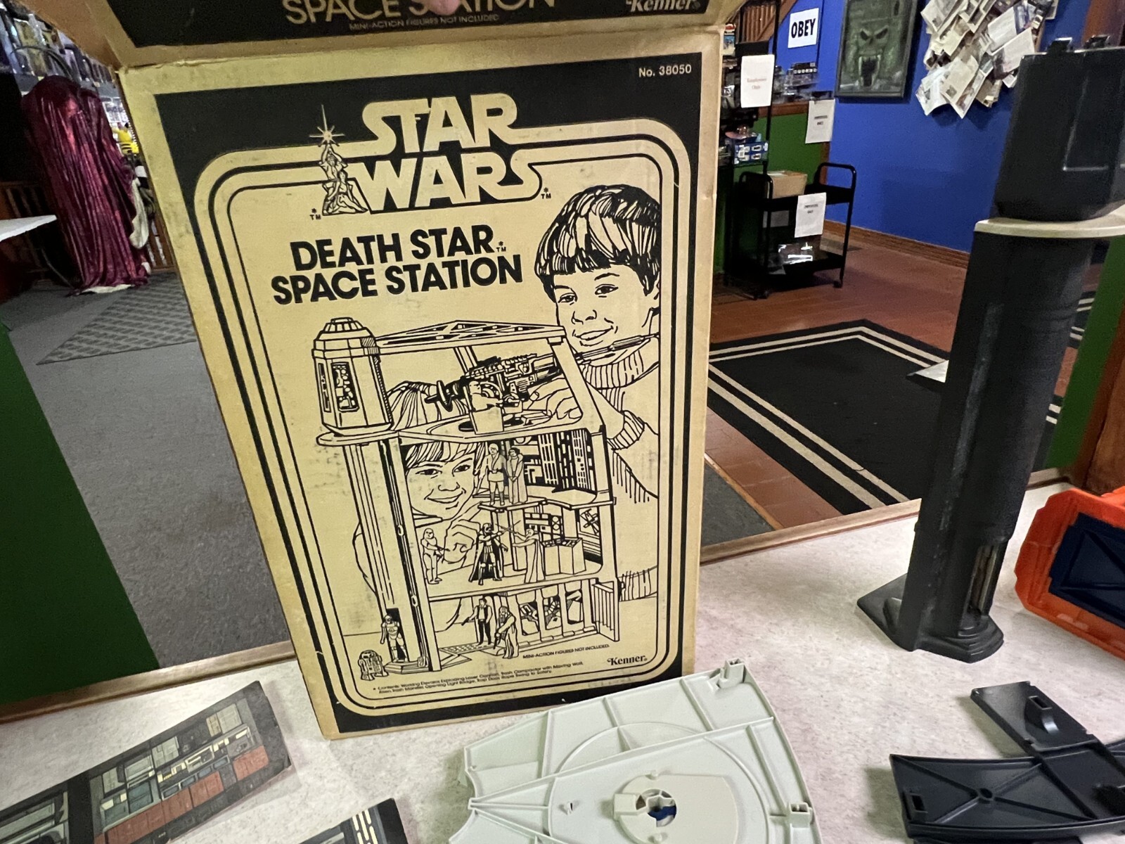 Death Star Space Station (Kenner) sold