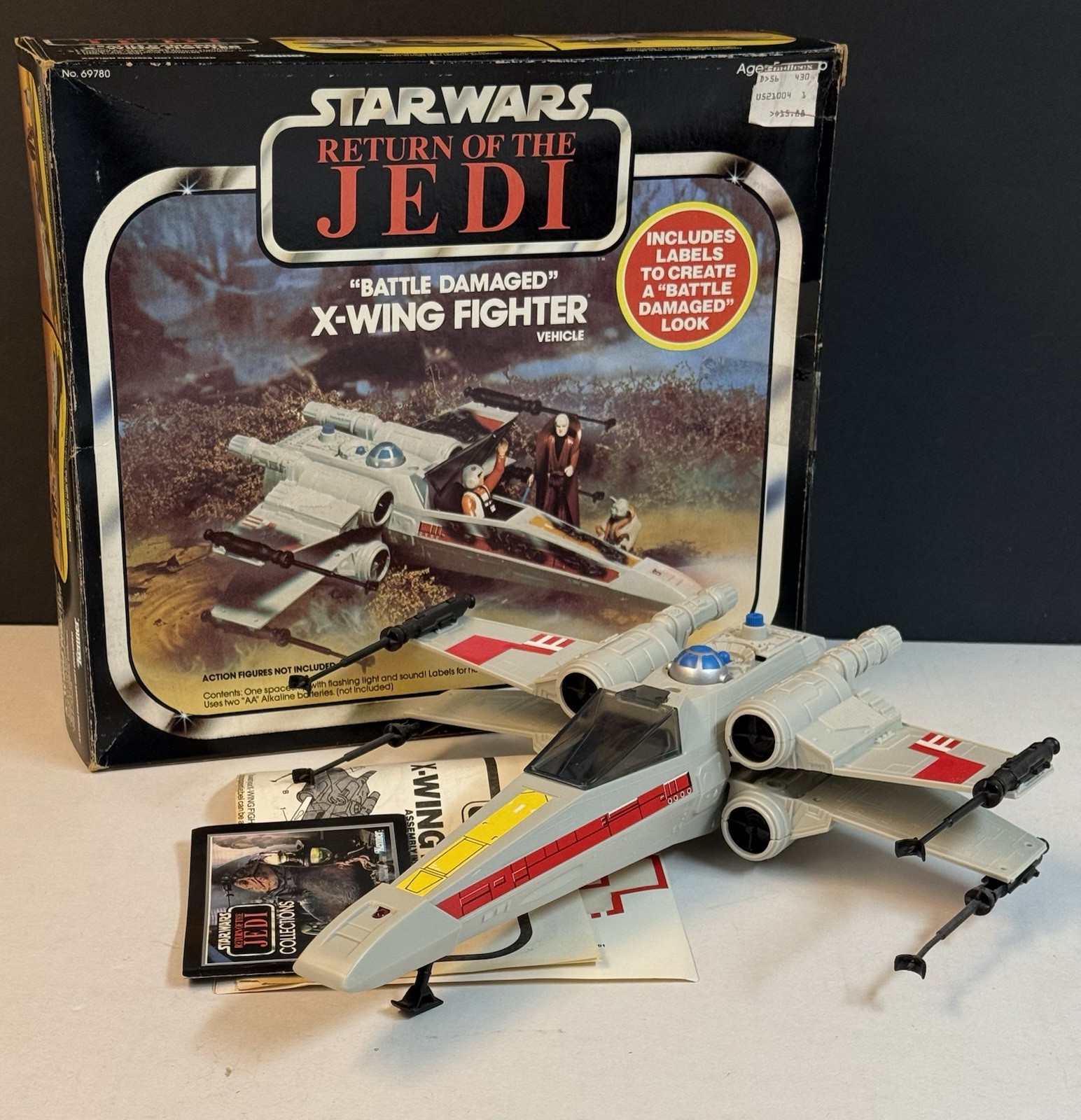 X-Wing Fighter (Battle Damaged) sold
