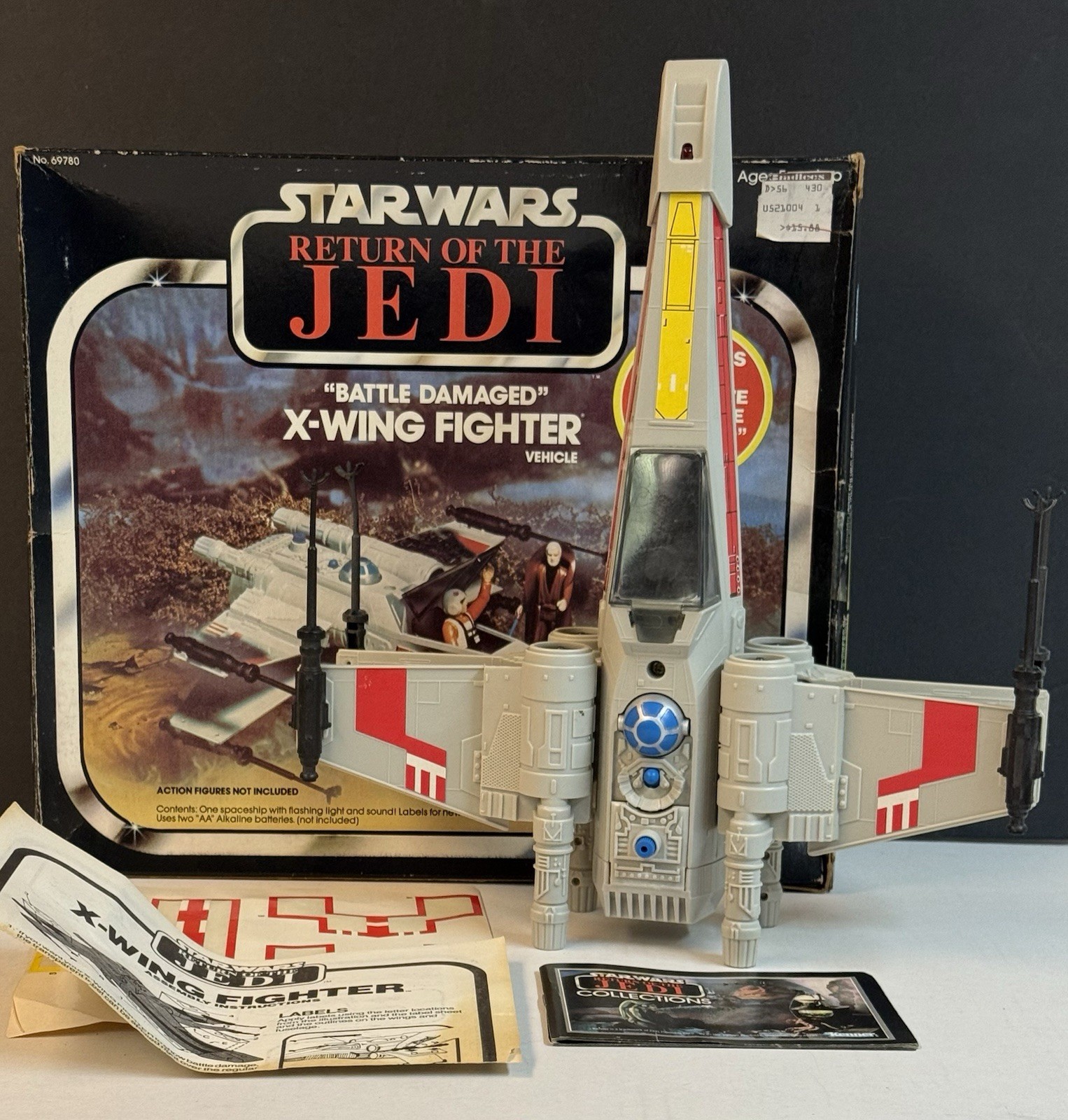 X-Wing Fighter (Battle Damaged) sold