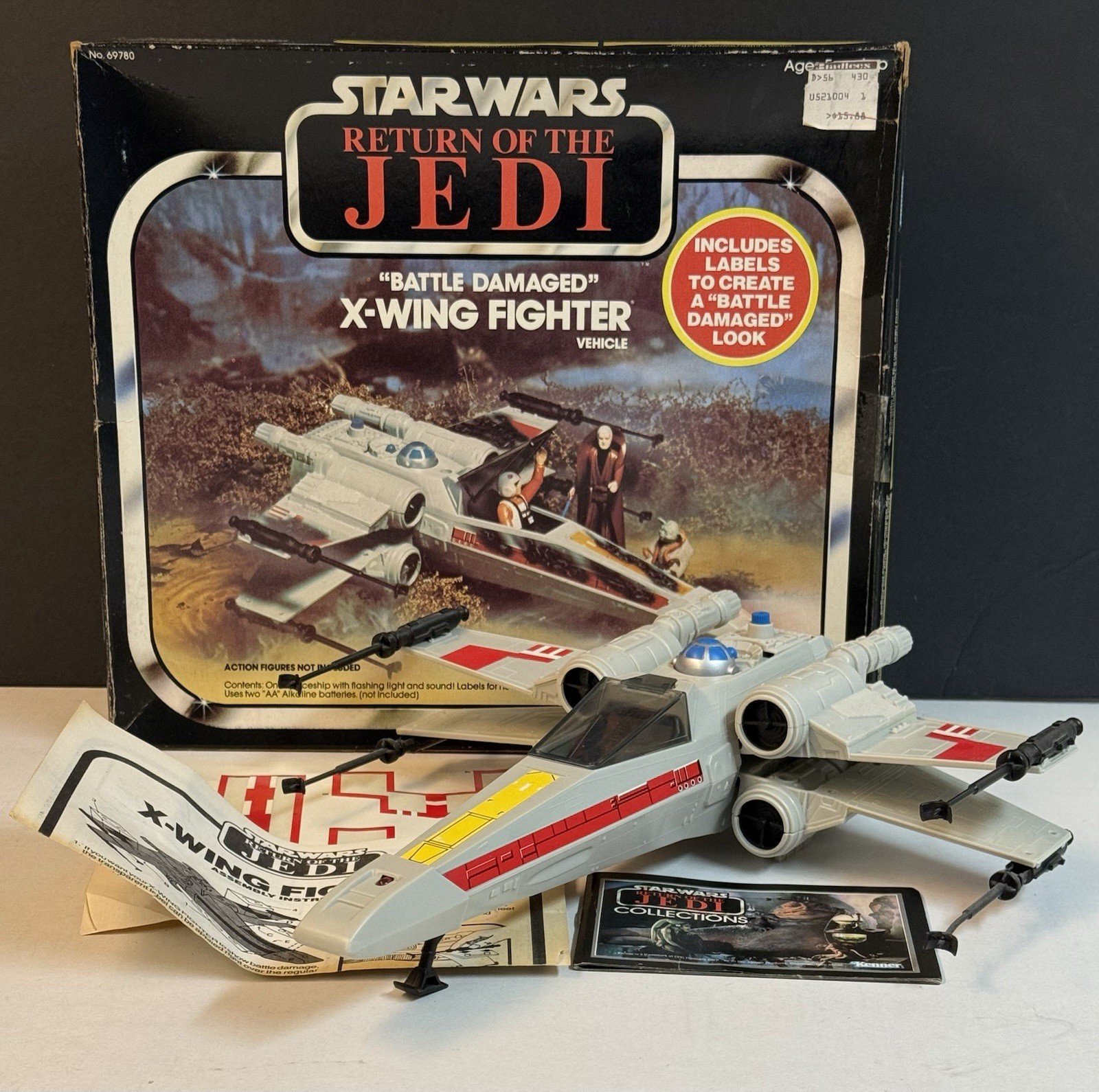 X-Wing Fighter (Battle Damaged) sold