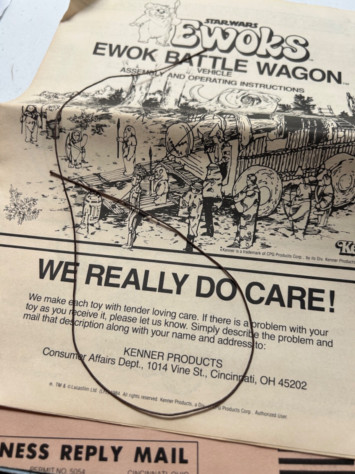 Ewok Battle Wagon sold