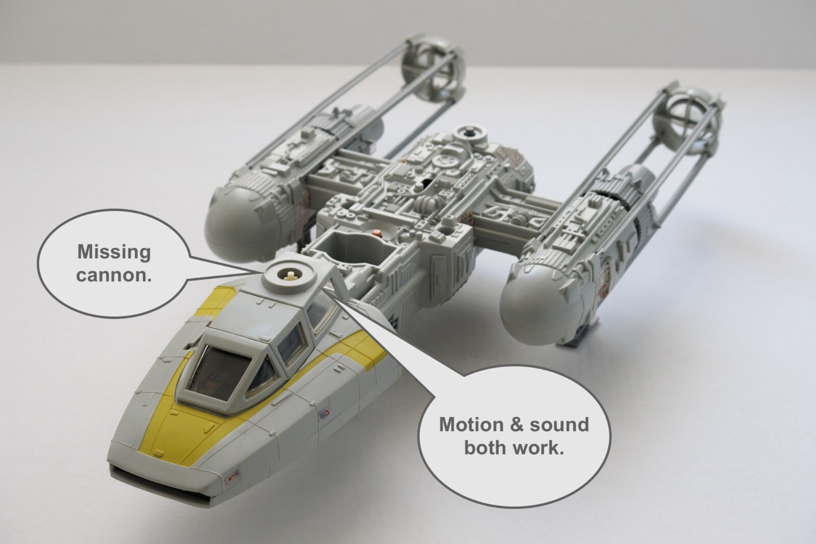 Y-Wing Fighter sold