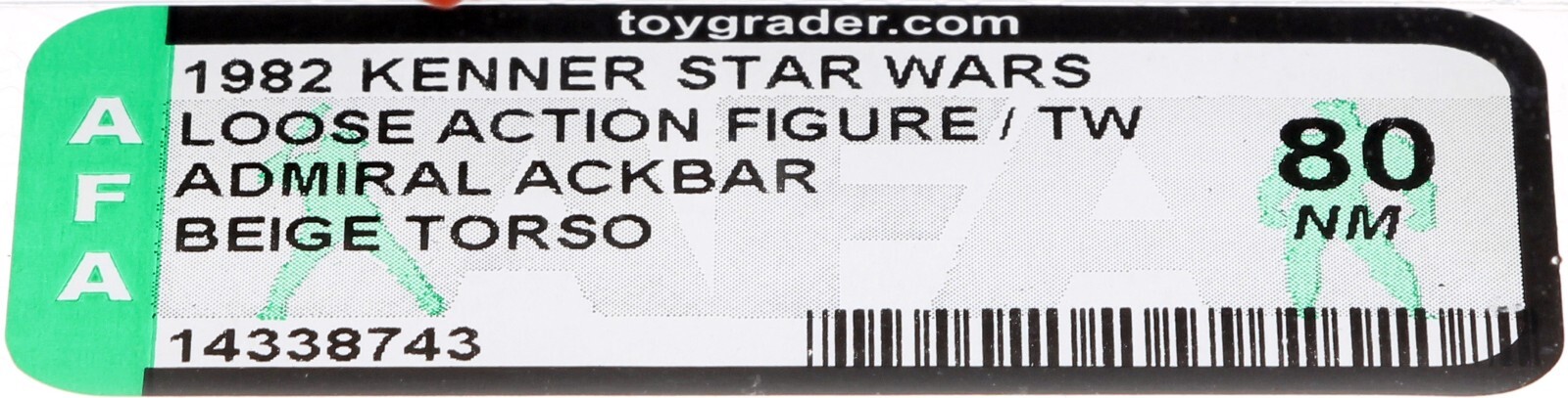 Admiral Ackbar sold