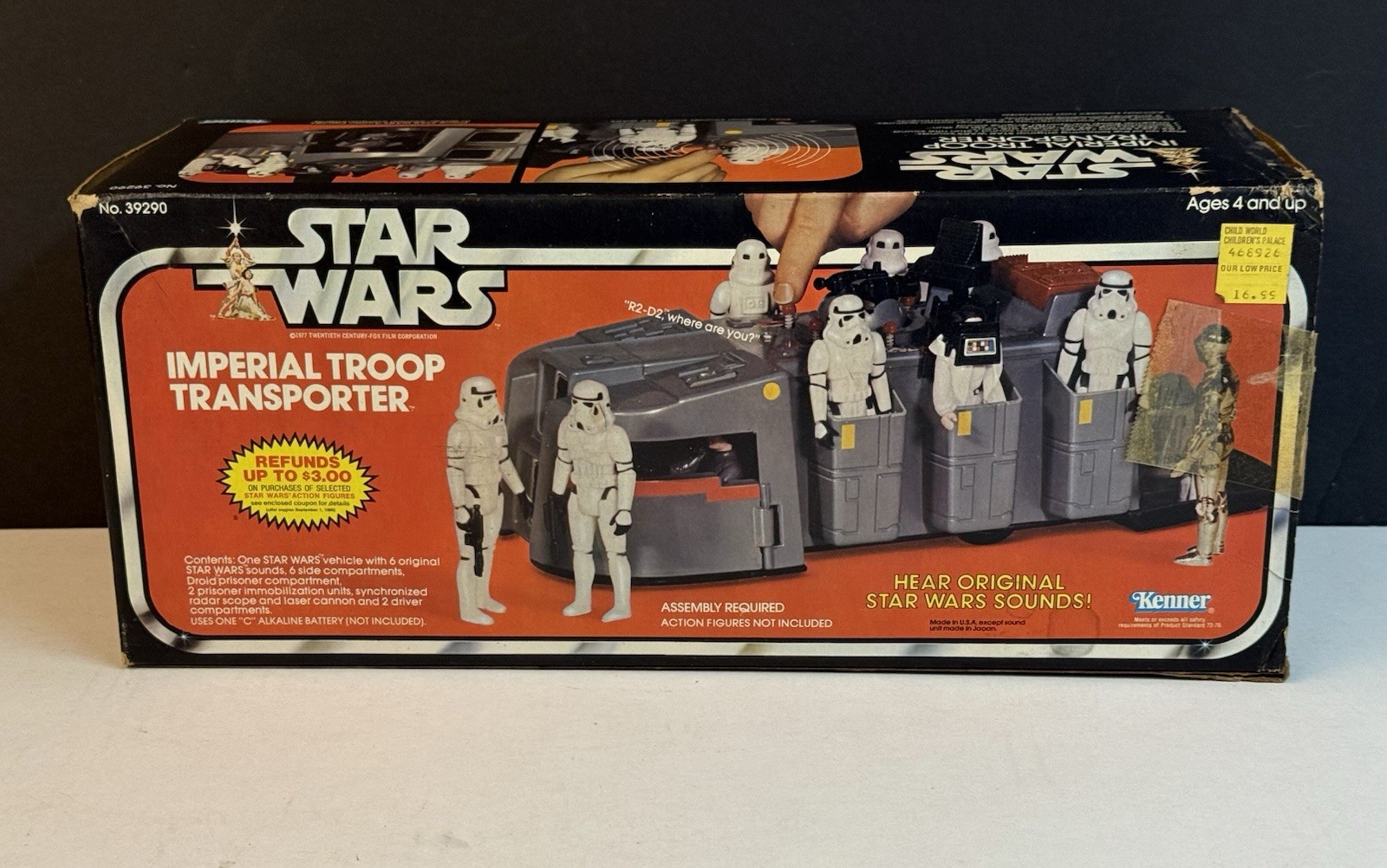 Imperial Troop Transporter (with sound) sold