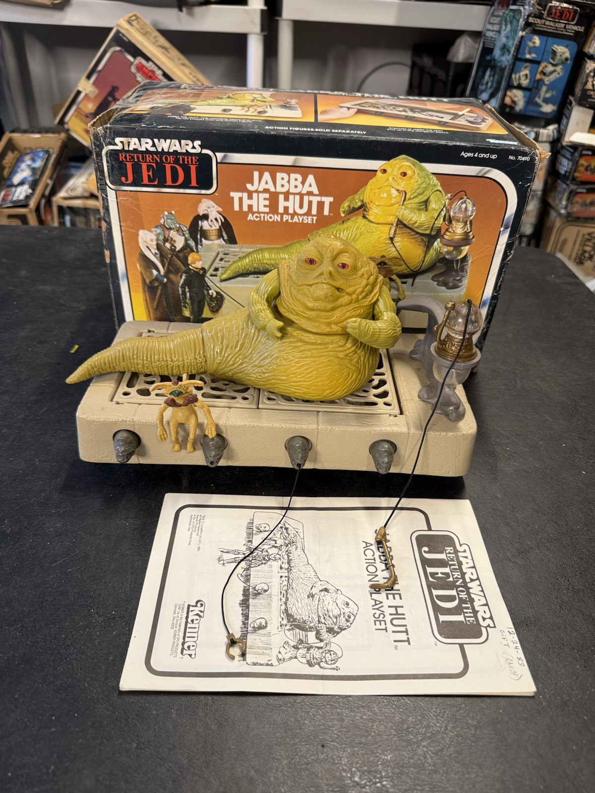 Jabba the Hutt Action Playset sold