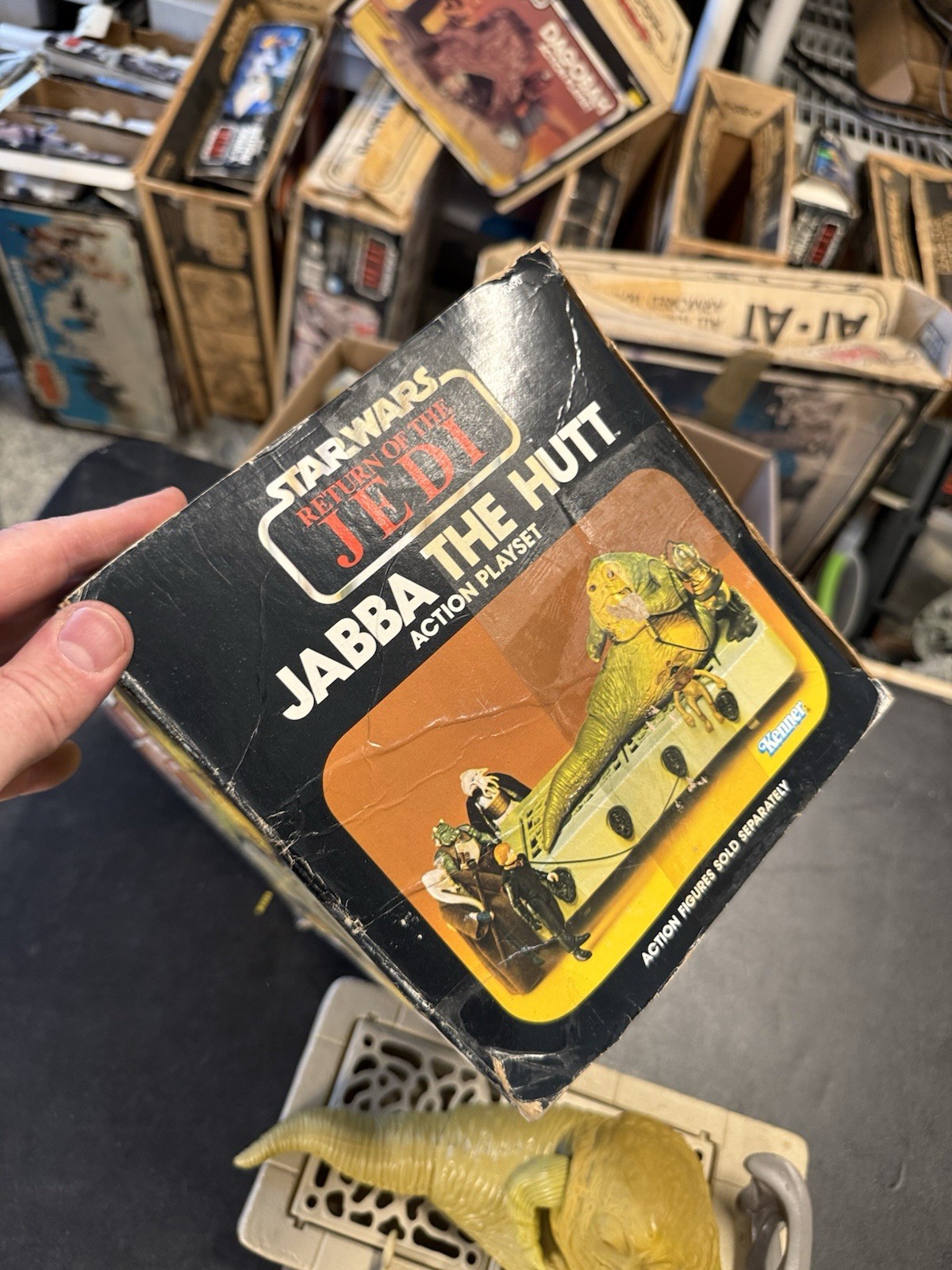Jabba the Hutt Action Playset sold