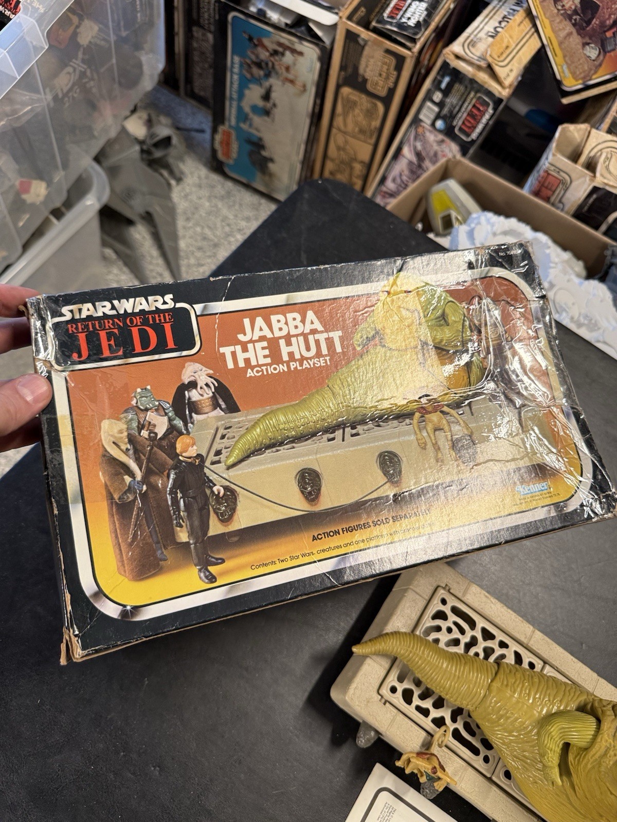 Jabba the Hutt Action Playset sold