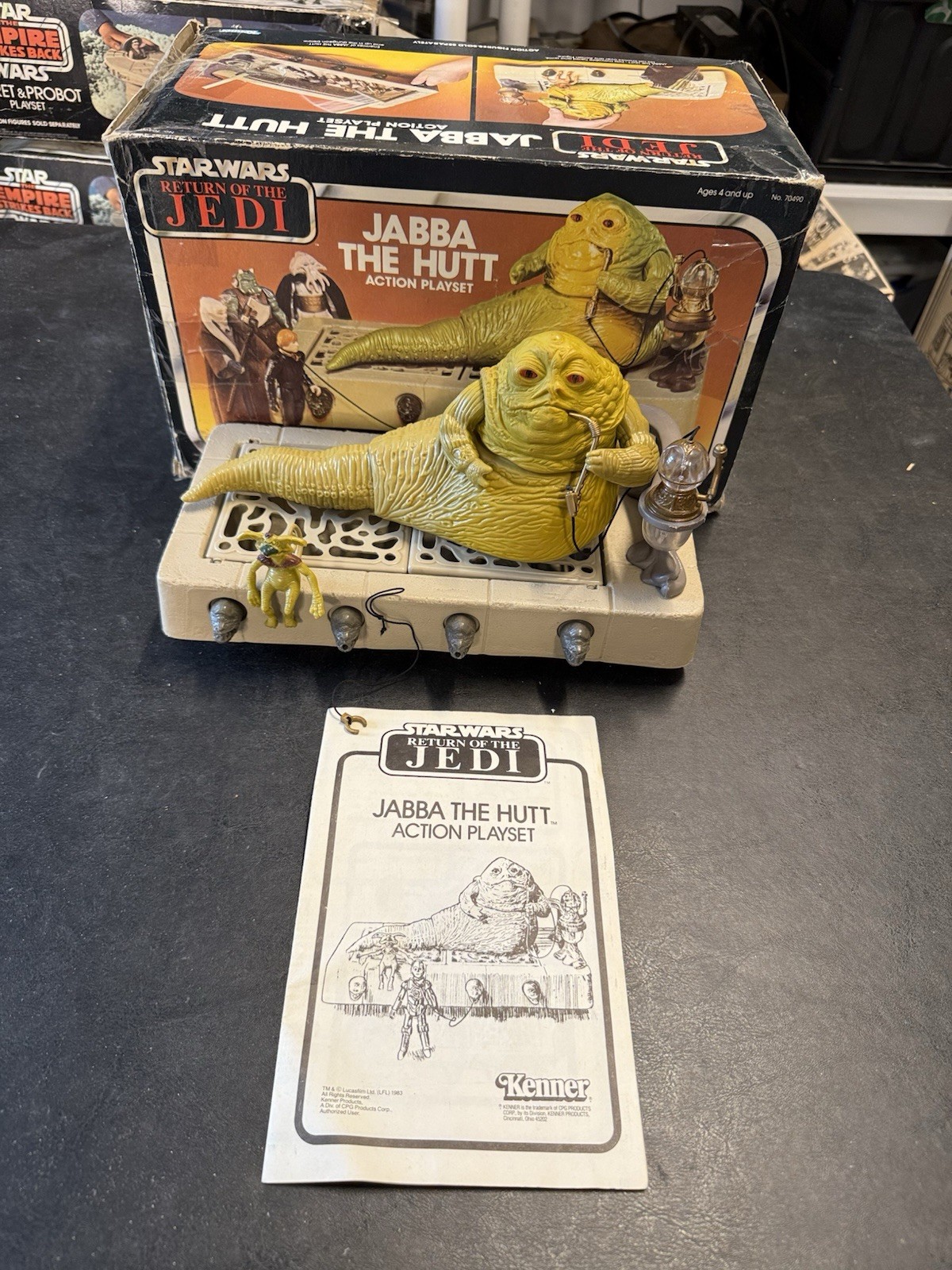 Jabba the Hutt Action Playset sold