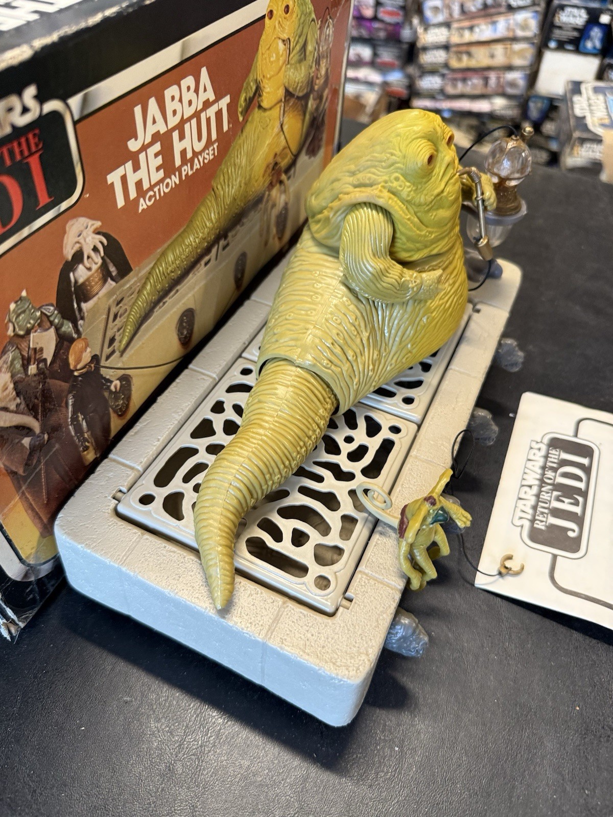 Jabba the Hutt Action Playset sold