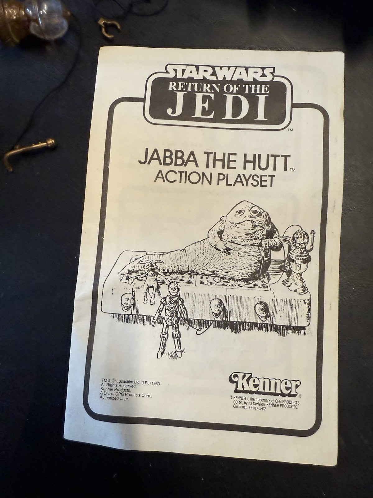 Jabba the Hutt Action Playset sold