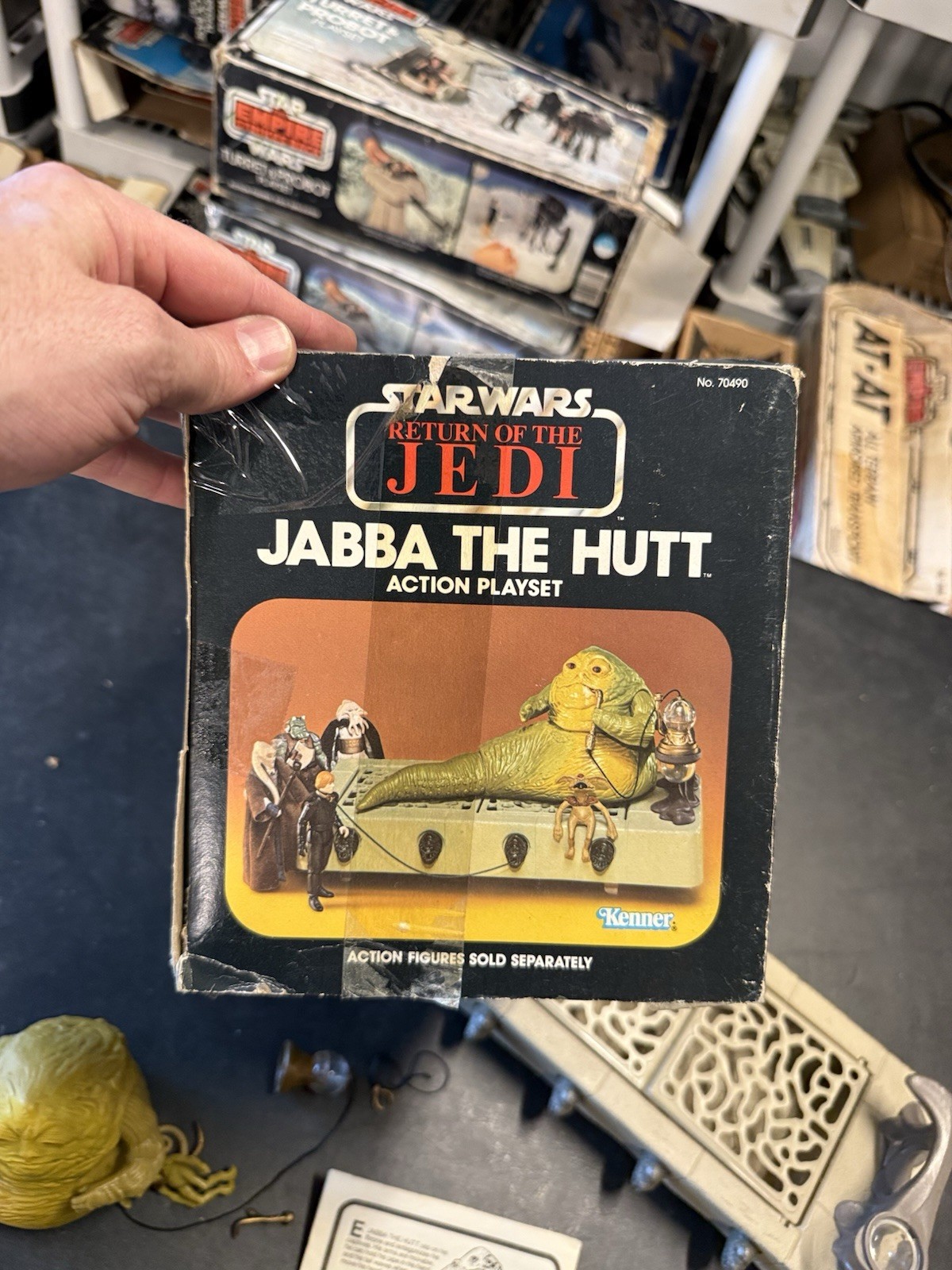 Jabba the Hutt Action Playset sold