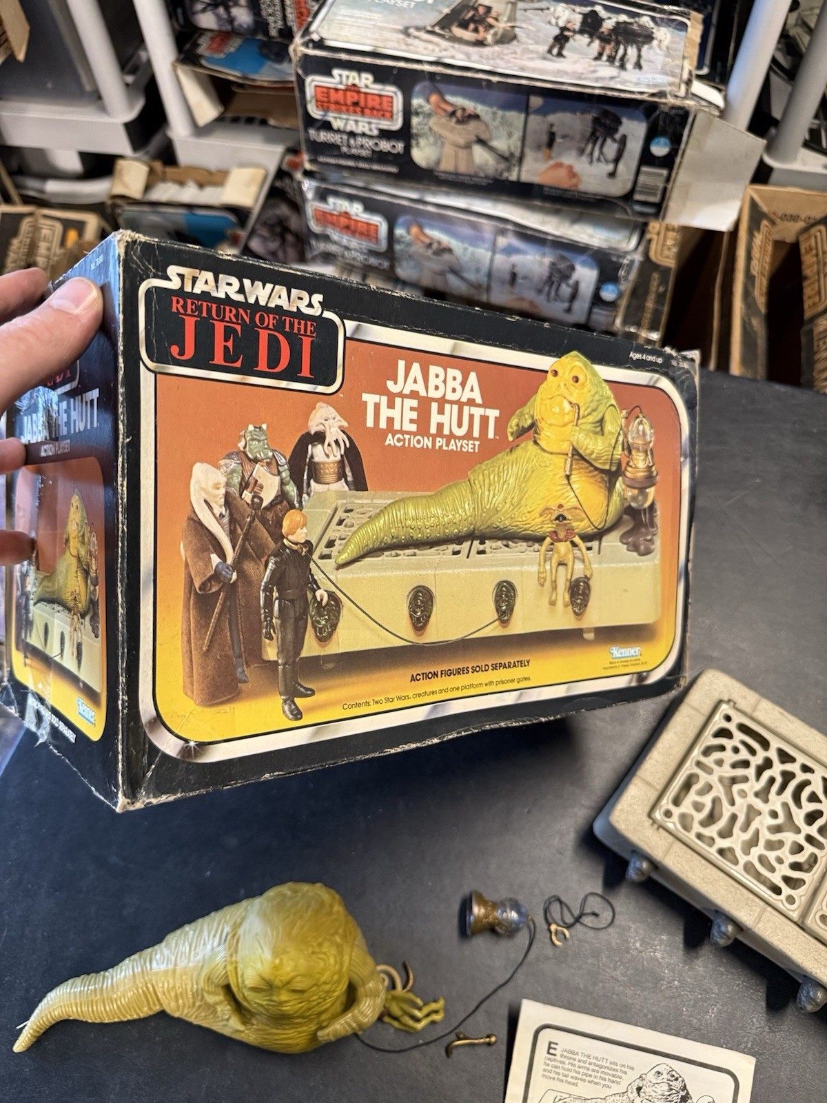 Jabba the Hutt Action Playset sold