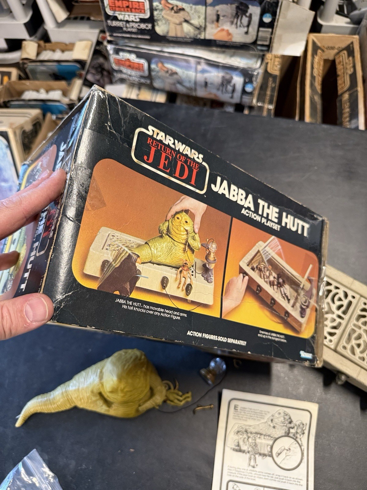 Jabba the Hutt Action Playset sold