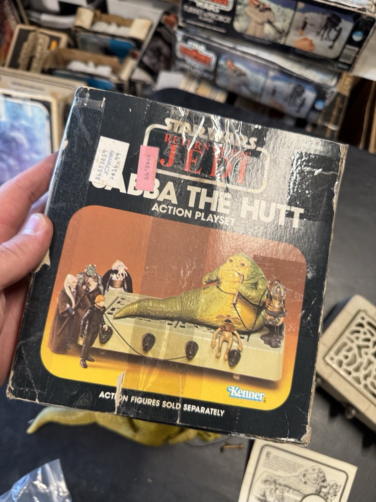 Jabba the Hutt Action Playset sold
