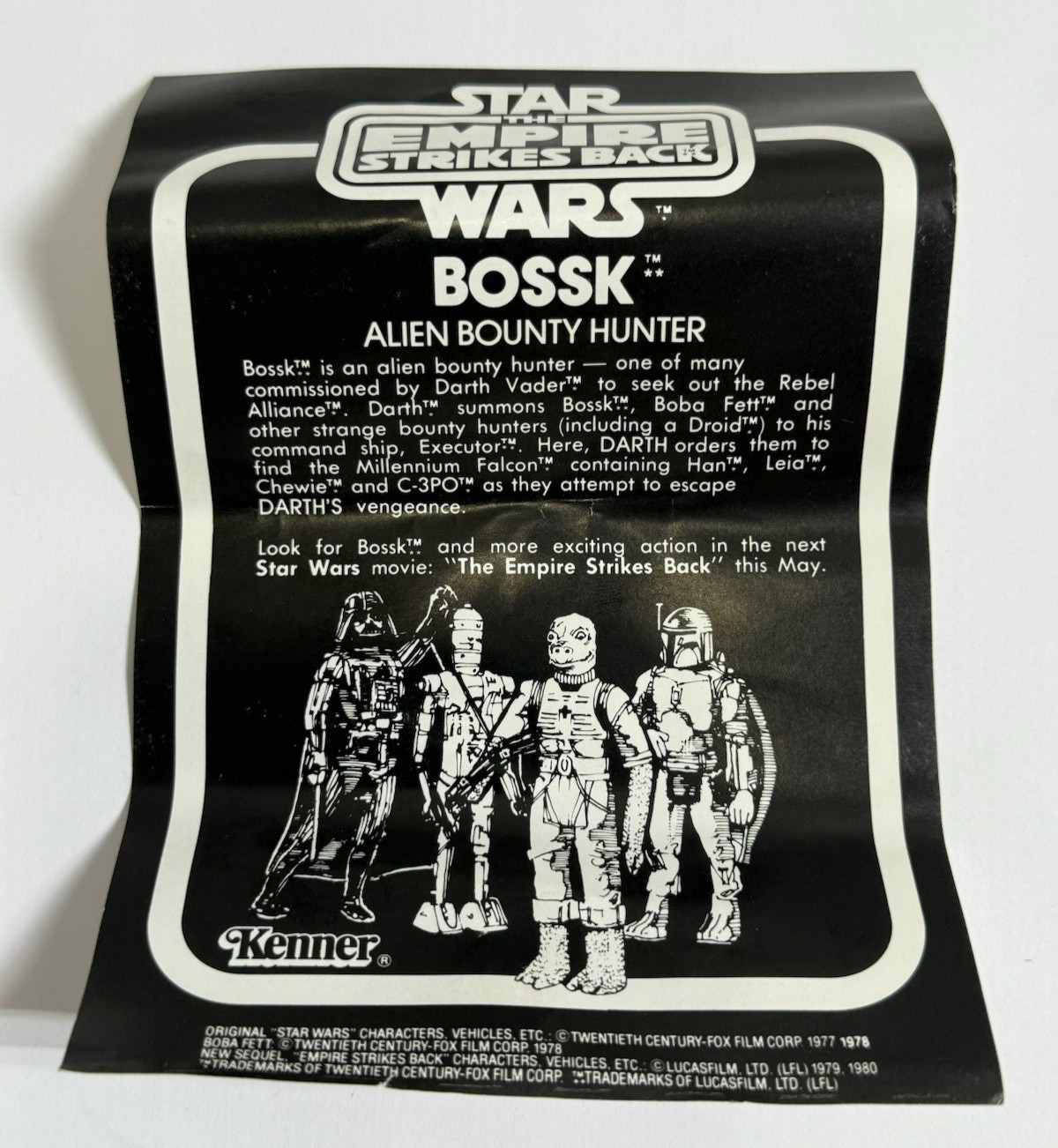 Bossk (Bounty Hunter) sold