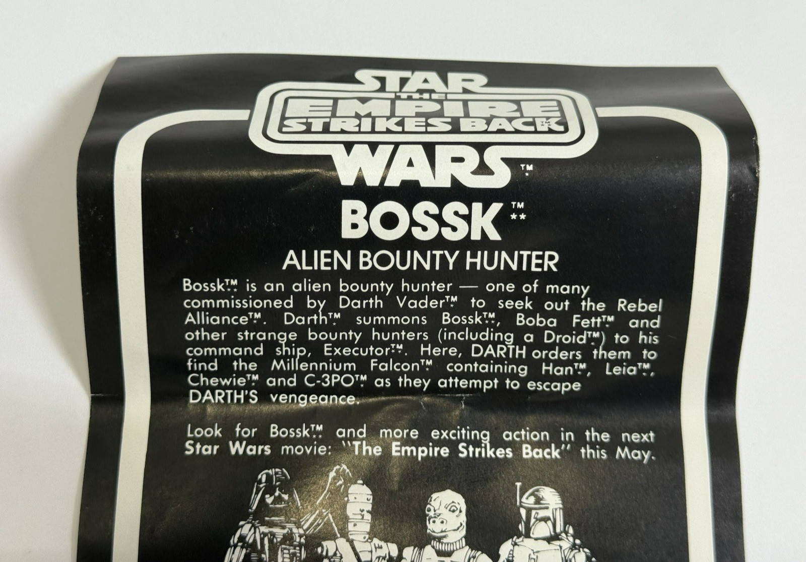 Bossk (Bounty Hunter) sold