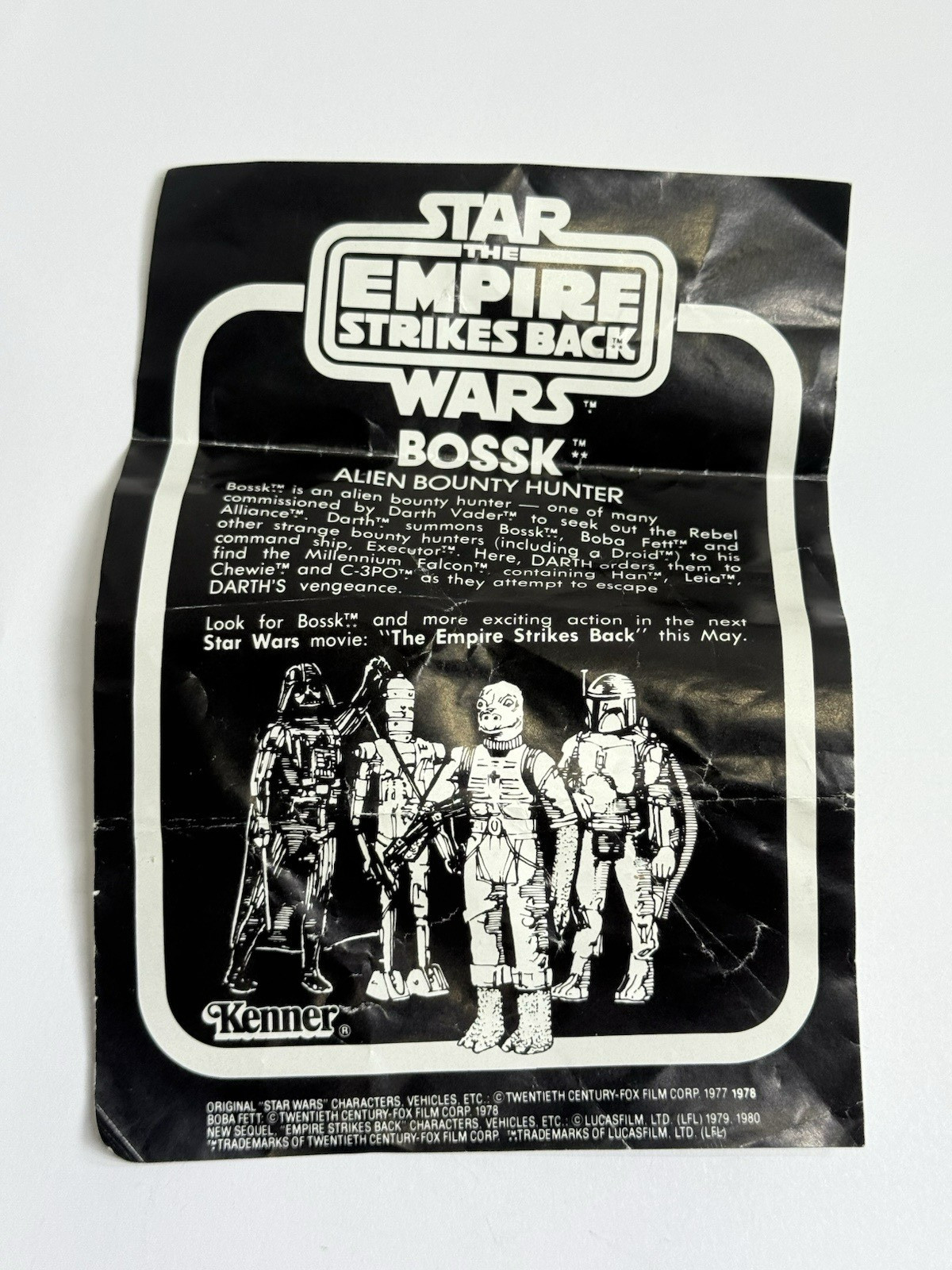 Bossk (Bounty Hunter) sold