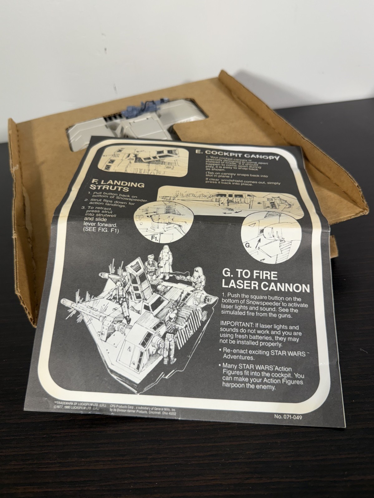 Rebel Armored Snowspeeder sold