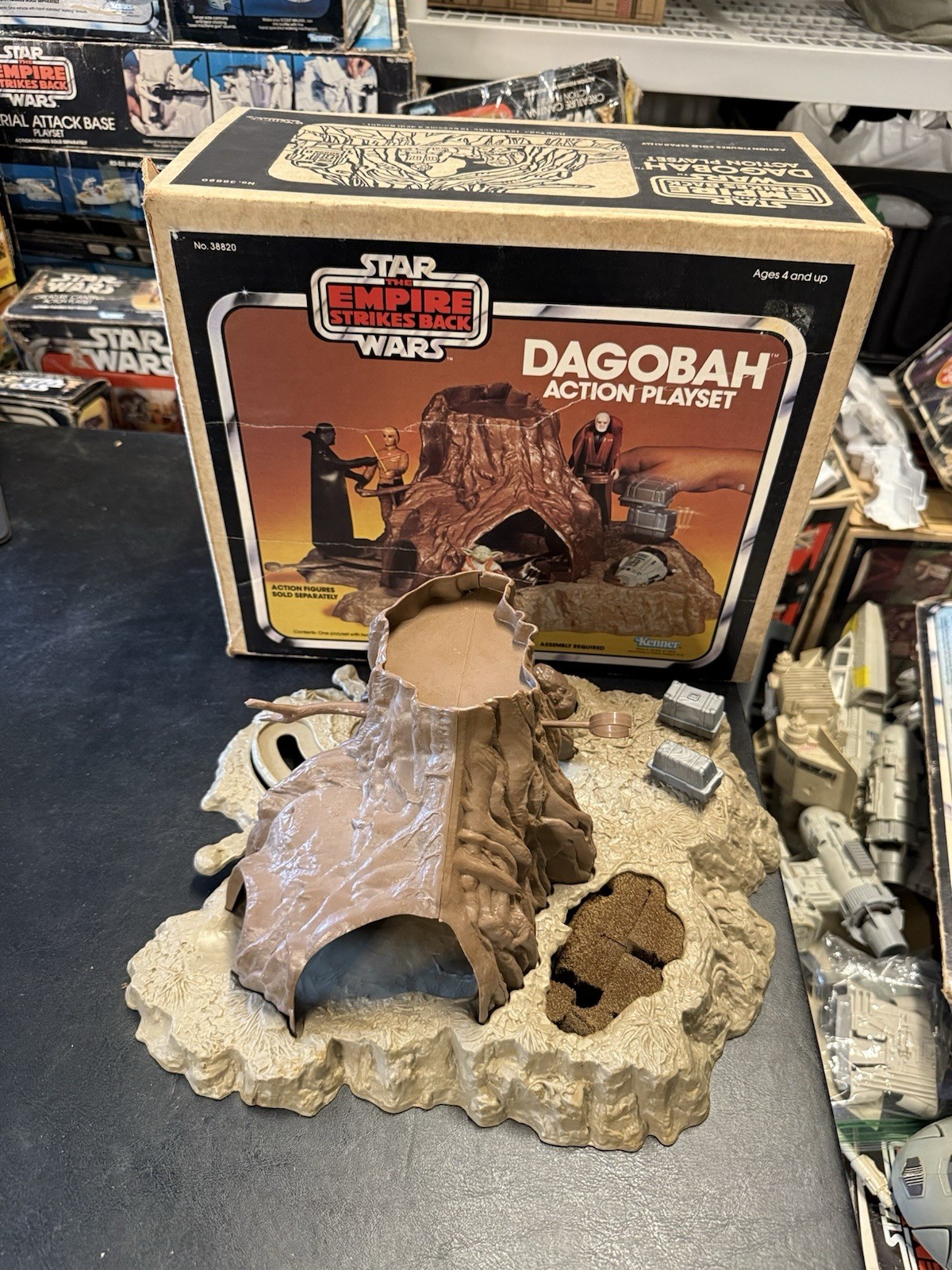 Dagobah Action Playset sold