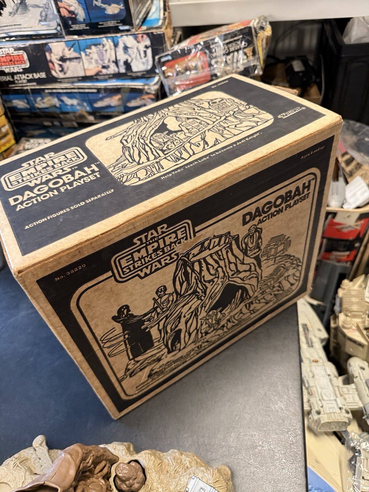 Dagobah Action Playset sold