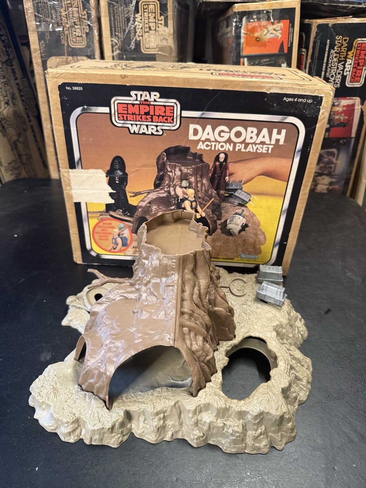 Dagobah Action Playset sold