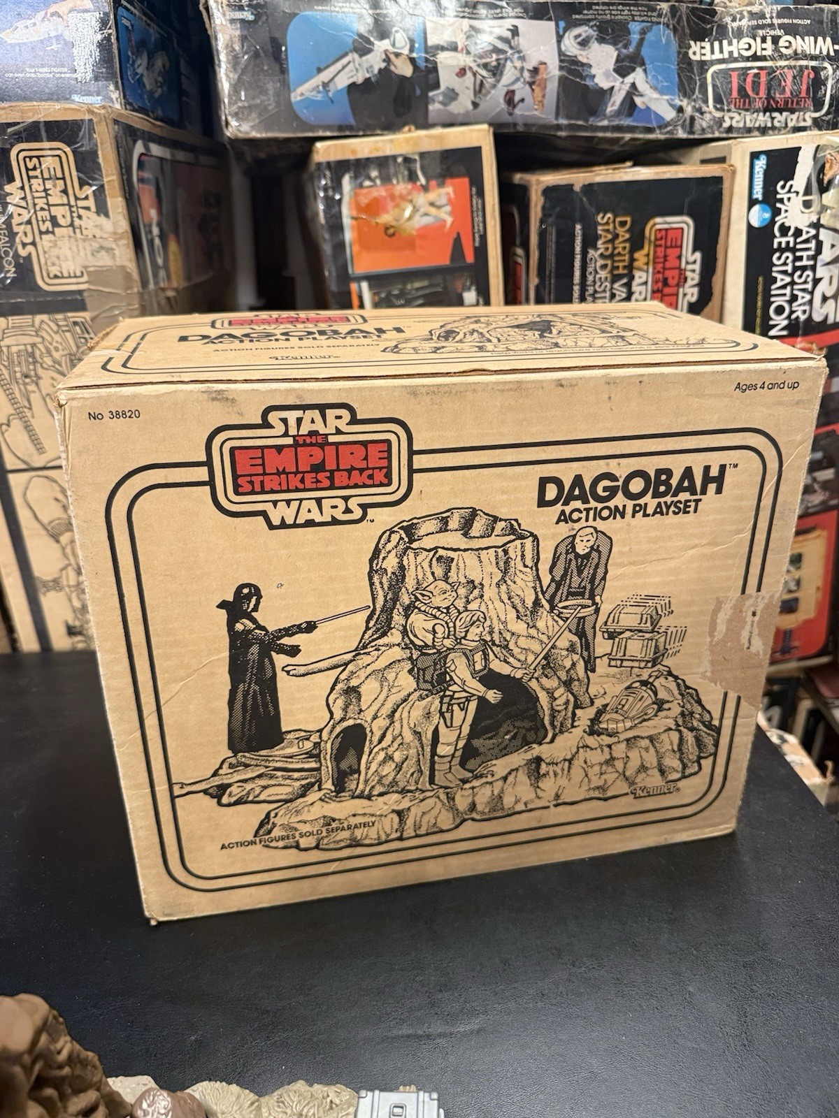 Dagobah Action Playset sold
