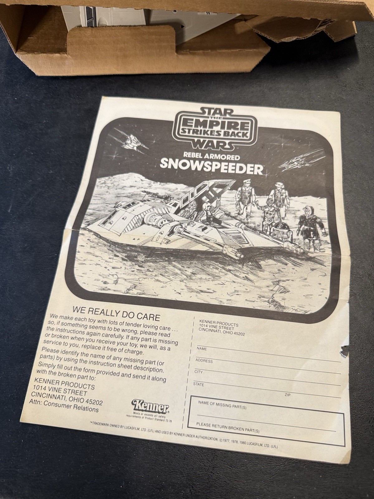 Rebel Armored Snowspeeder sold