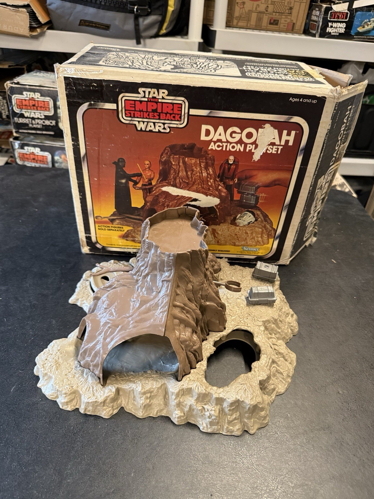 Dagobah Action Playset sold