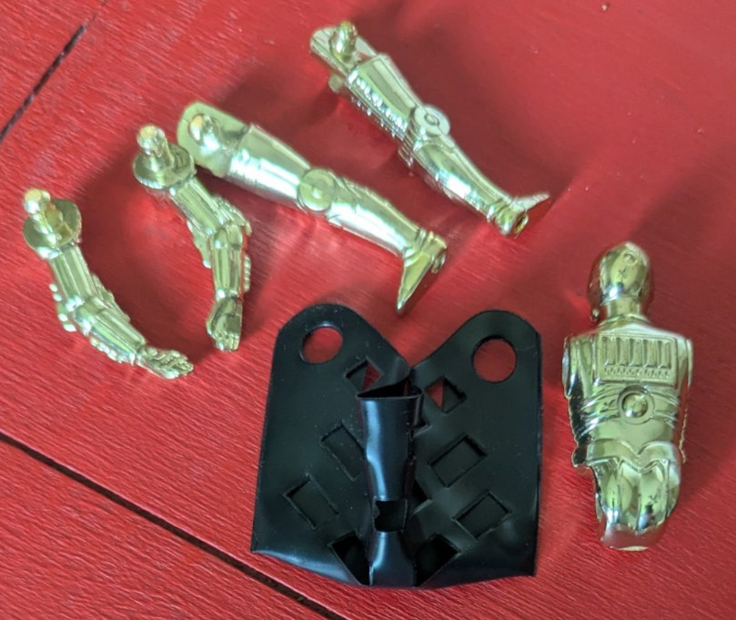 C-3PO (See-Threepio)  with removable limbs sold
