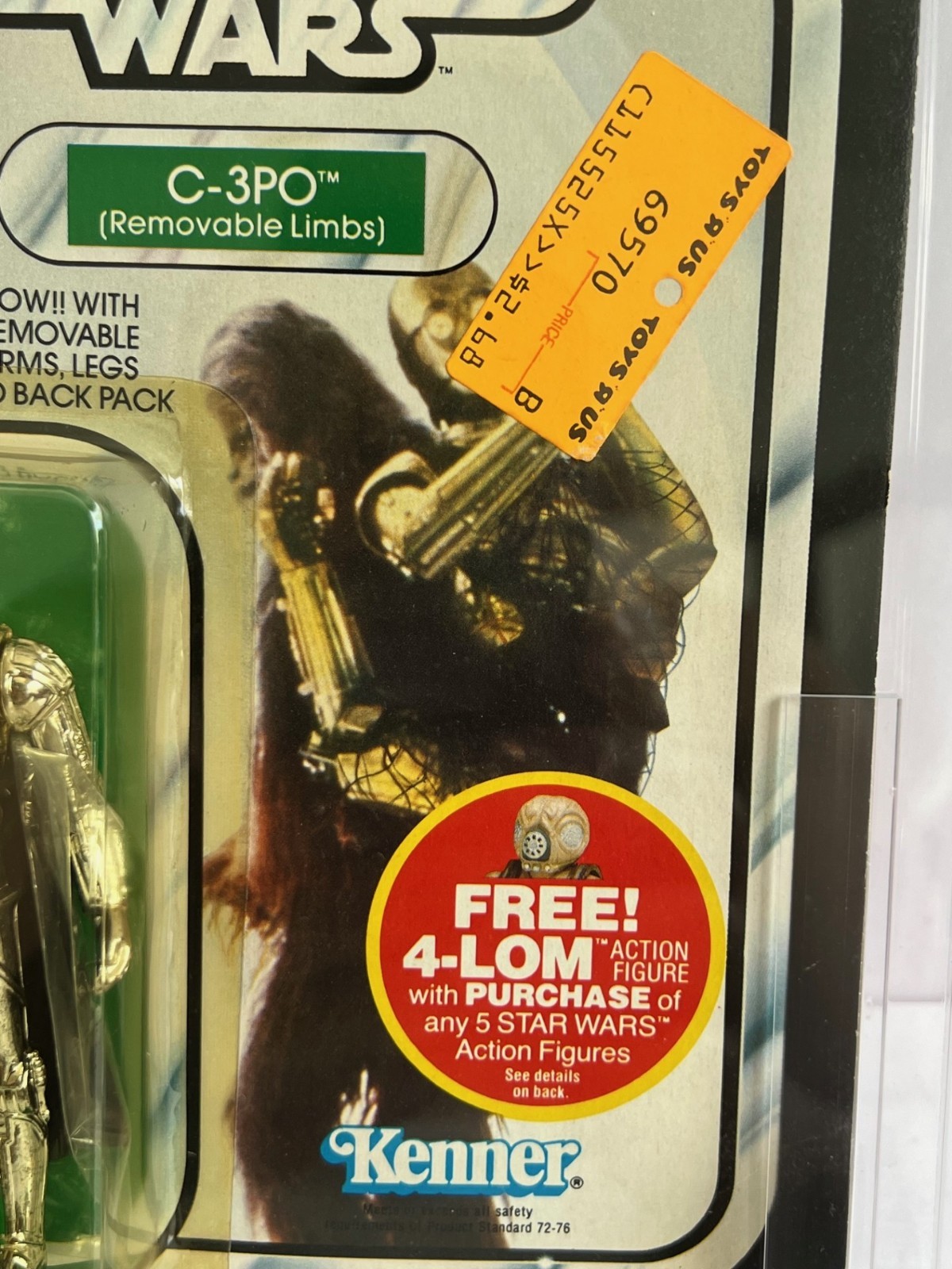 C-3PO (See-Threepio)  with removable limbs sold