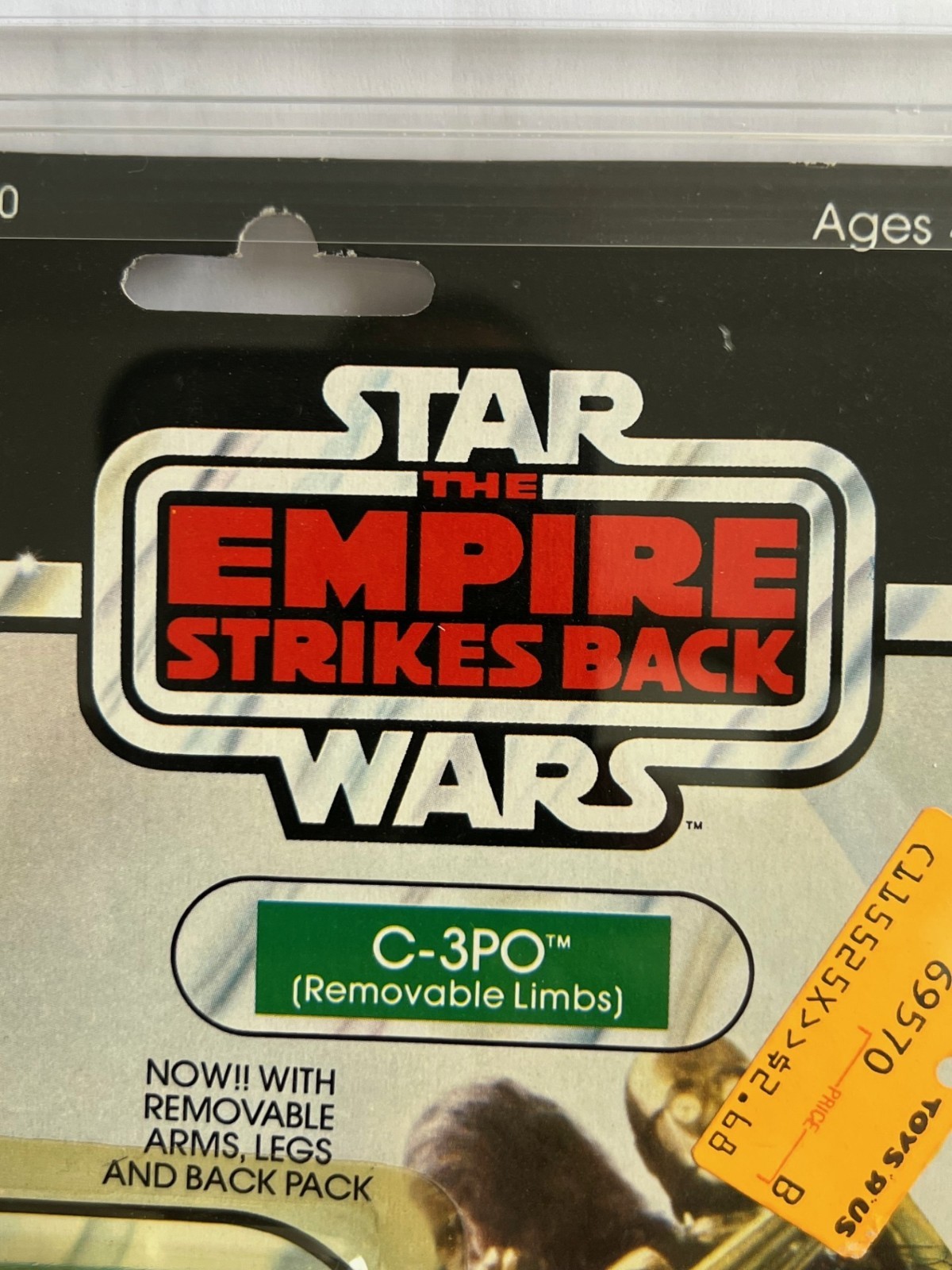 C-3PO (See-Threepio)  with removable limbs sold