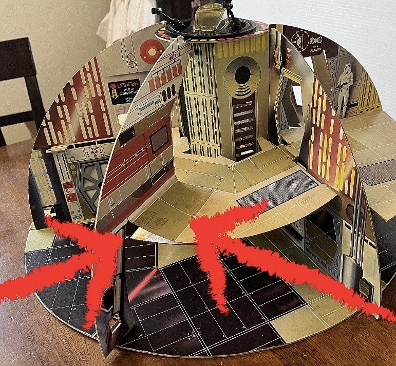 Death Star Playset (Palitoy) sold