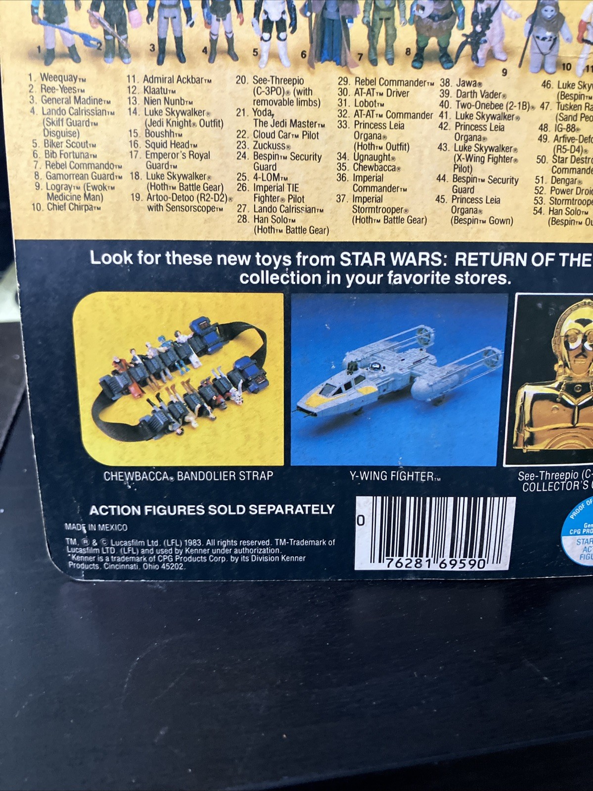 Nien Nunb sold