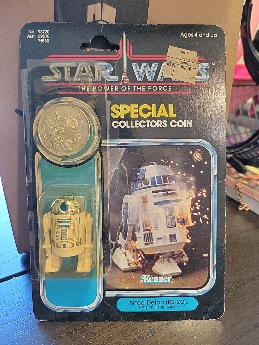 R2-D2 (Artoo-Detoo) with pop-up Lightsaber sold