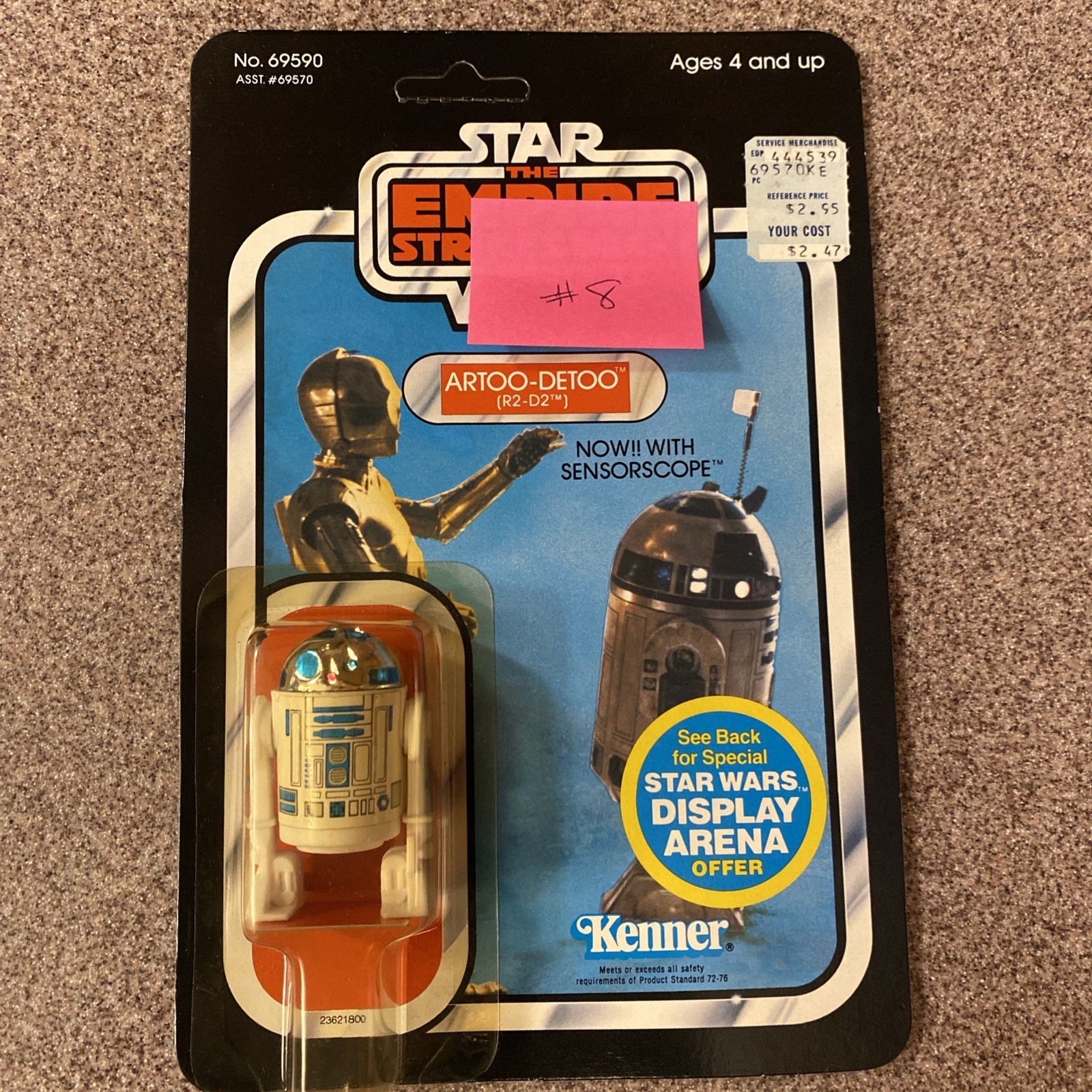 R2-D2 (Artoo-Detoo) (with Sensorscope) sold