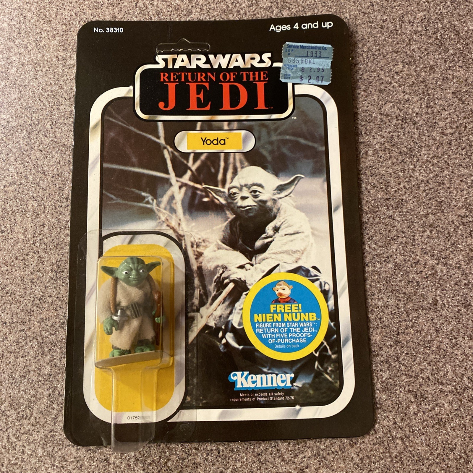 Yoda, The Jedi Master sold